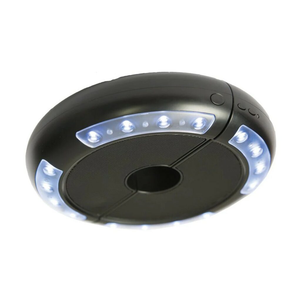Lumière LED et haut-parleur Bluetooth | Jati & Kebon Lumière LED et haut-parleur Bluetooth | Jati & Kebon